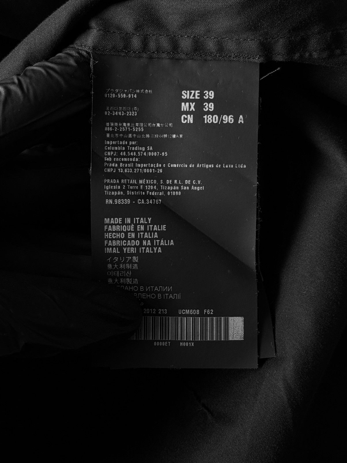 Prada Prada Black Shirt Size US L / EU 52-54 / 3 - 3 Thumbnail