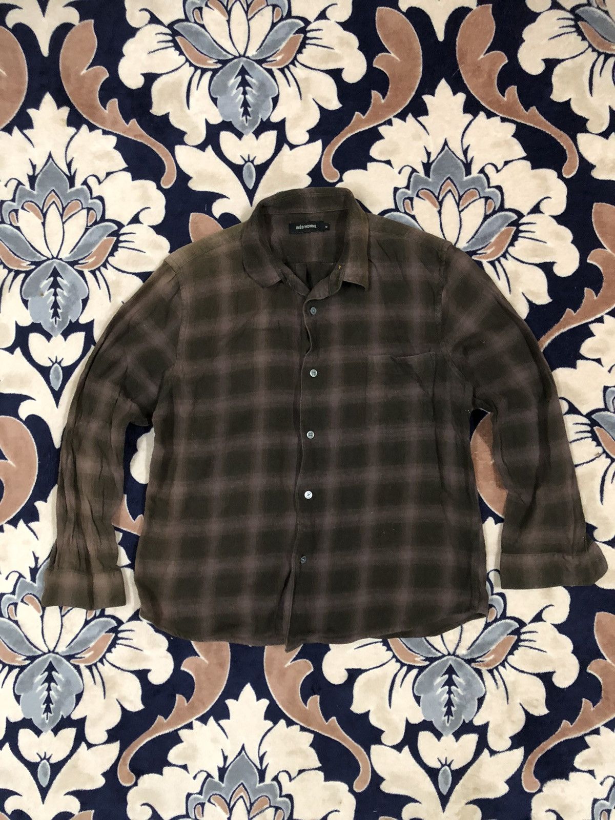 Flannel × Japanese Brand IN’ED Homme Flannel Japan Size US M / EU 48-50 / 2 - 1 Thumbnail