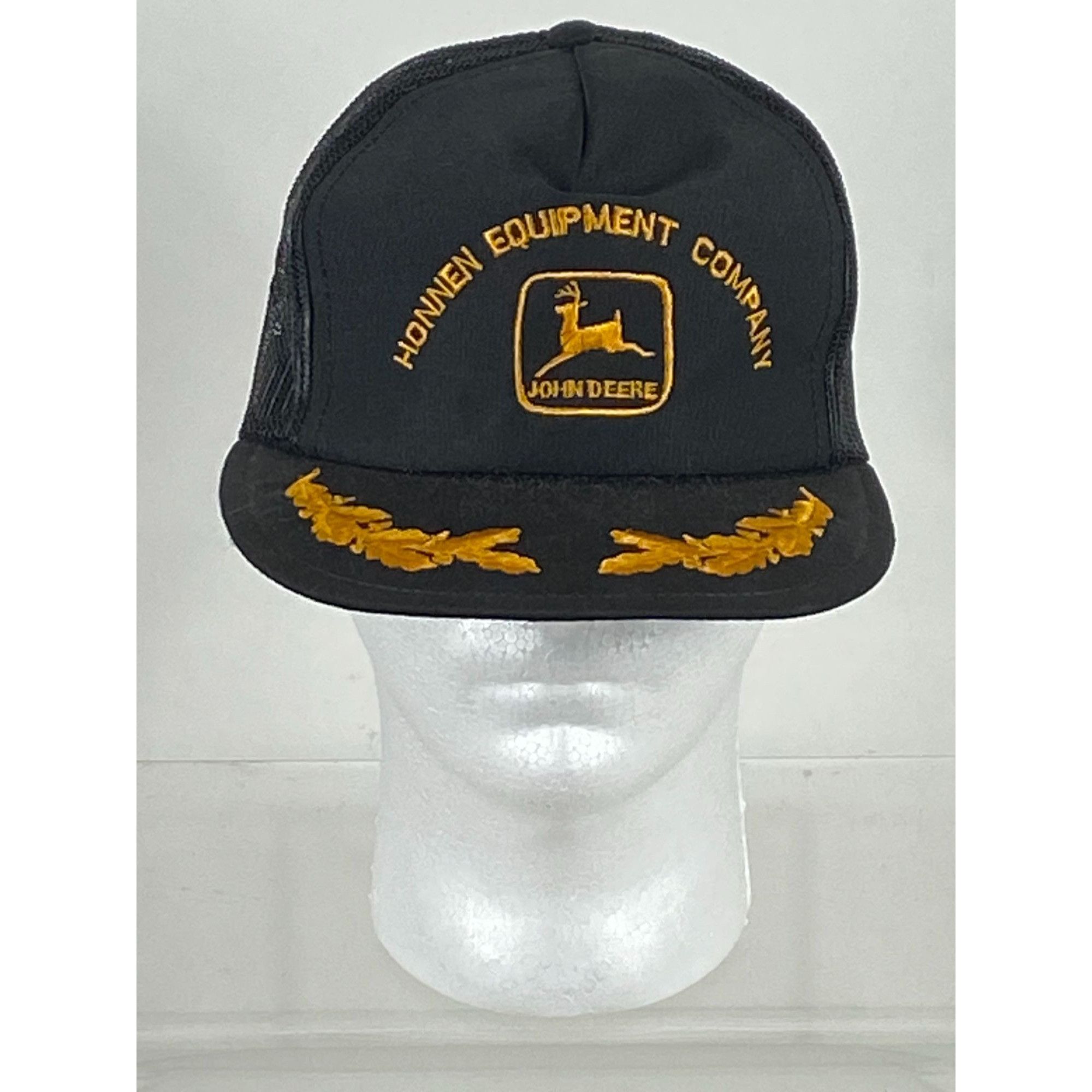 Other × Vintage VTG Louisville Honnen Equipment John Deere Trucker Mesh Snap Size ONE SIZE - 1 Thumbnail