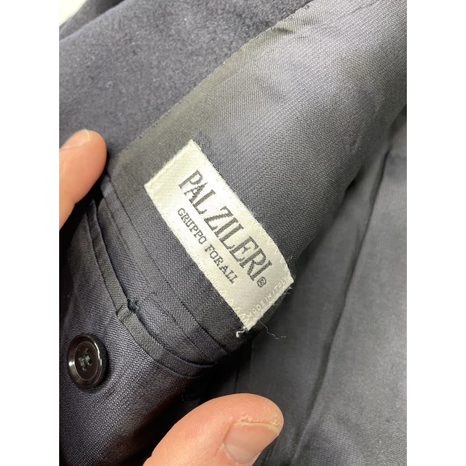 Pal Zileri Pal Zileri Loro Piana Italy Blazer Jacket 100% Cashmere Mens 40R Navy Sport Coat Size 40R - 4 Thumbnail