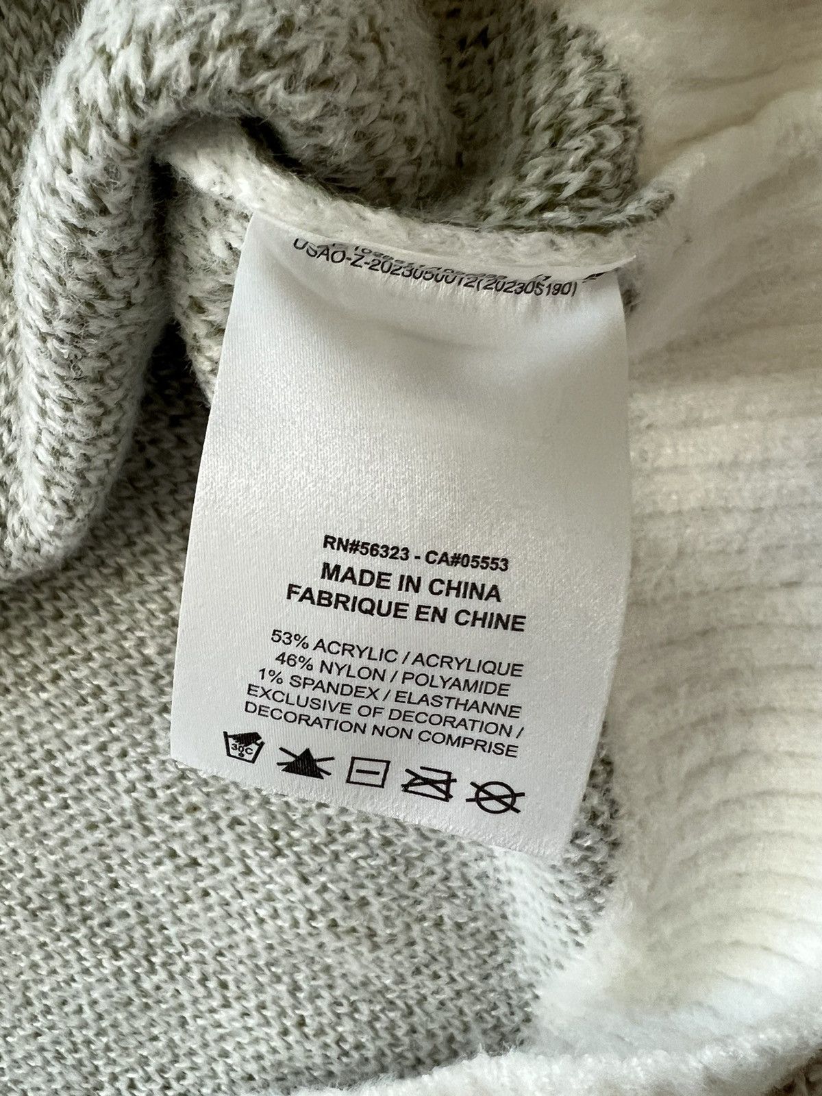 Jordan Brand Jordan Flight Heritage Crop Knit Crewneck Sweater Size US L / EU 52-54 / 3 - 8 Thumbnail