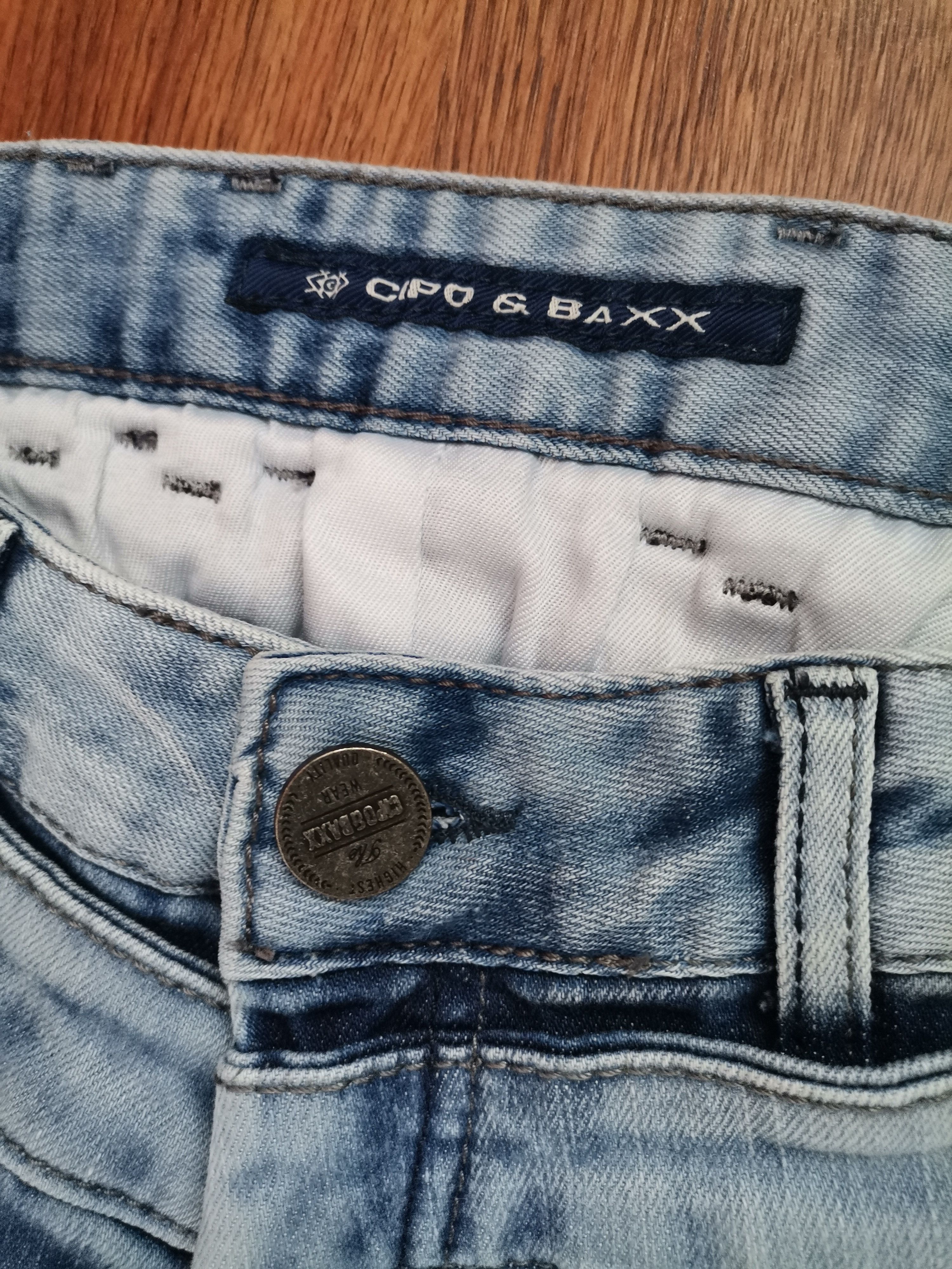 Other Cipo & Baxx Distressed Patchwork Jeans Size US 28 / EU 44 - 2 Thumbnail
