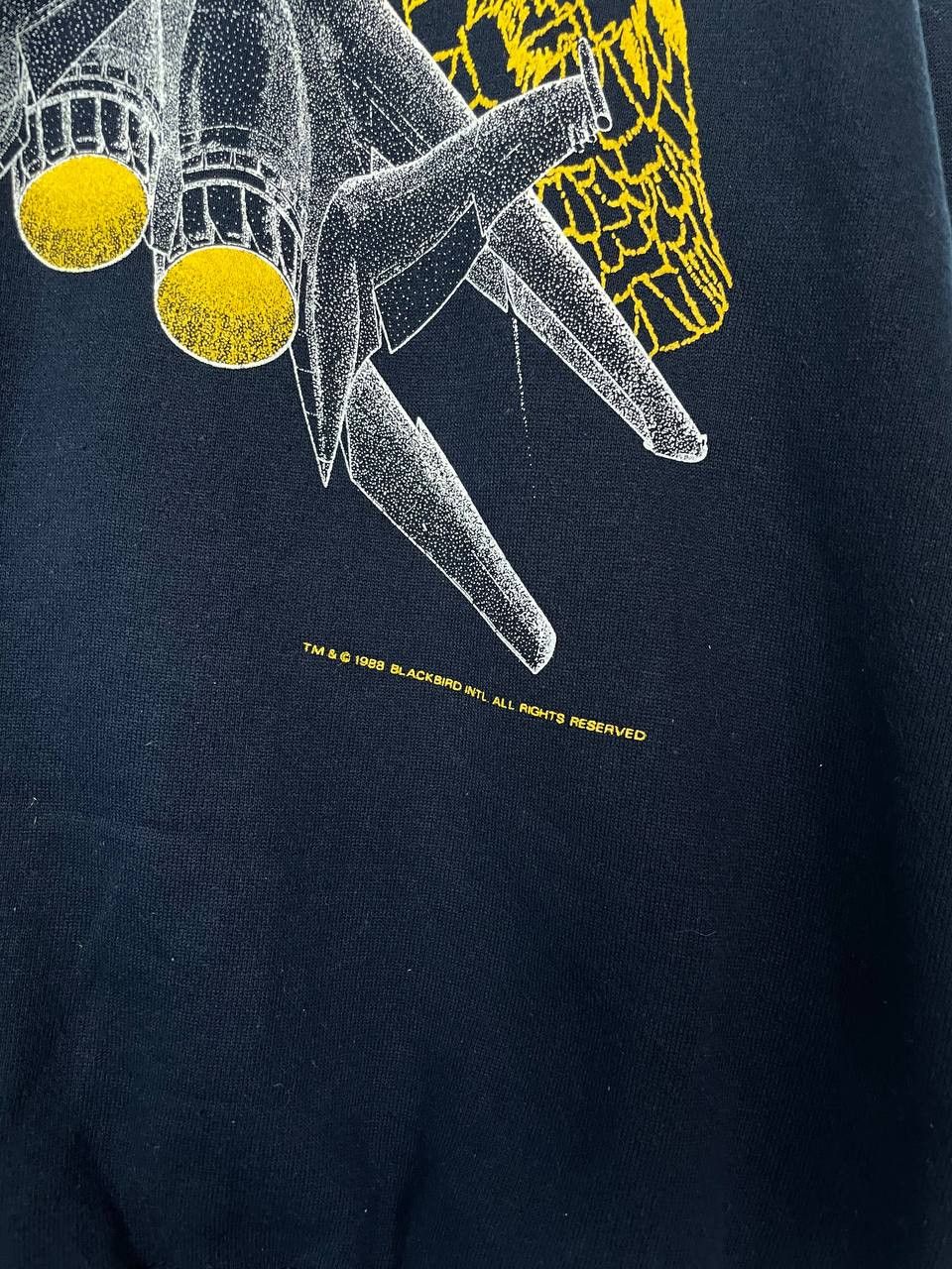 Other Vtg 90s XL Edward's Air Force Base Blackbird 1989 Size US M / EU 48-50 / 2 - 3 Thumbnail
