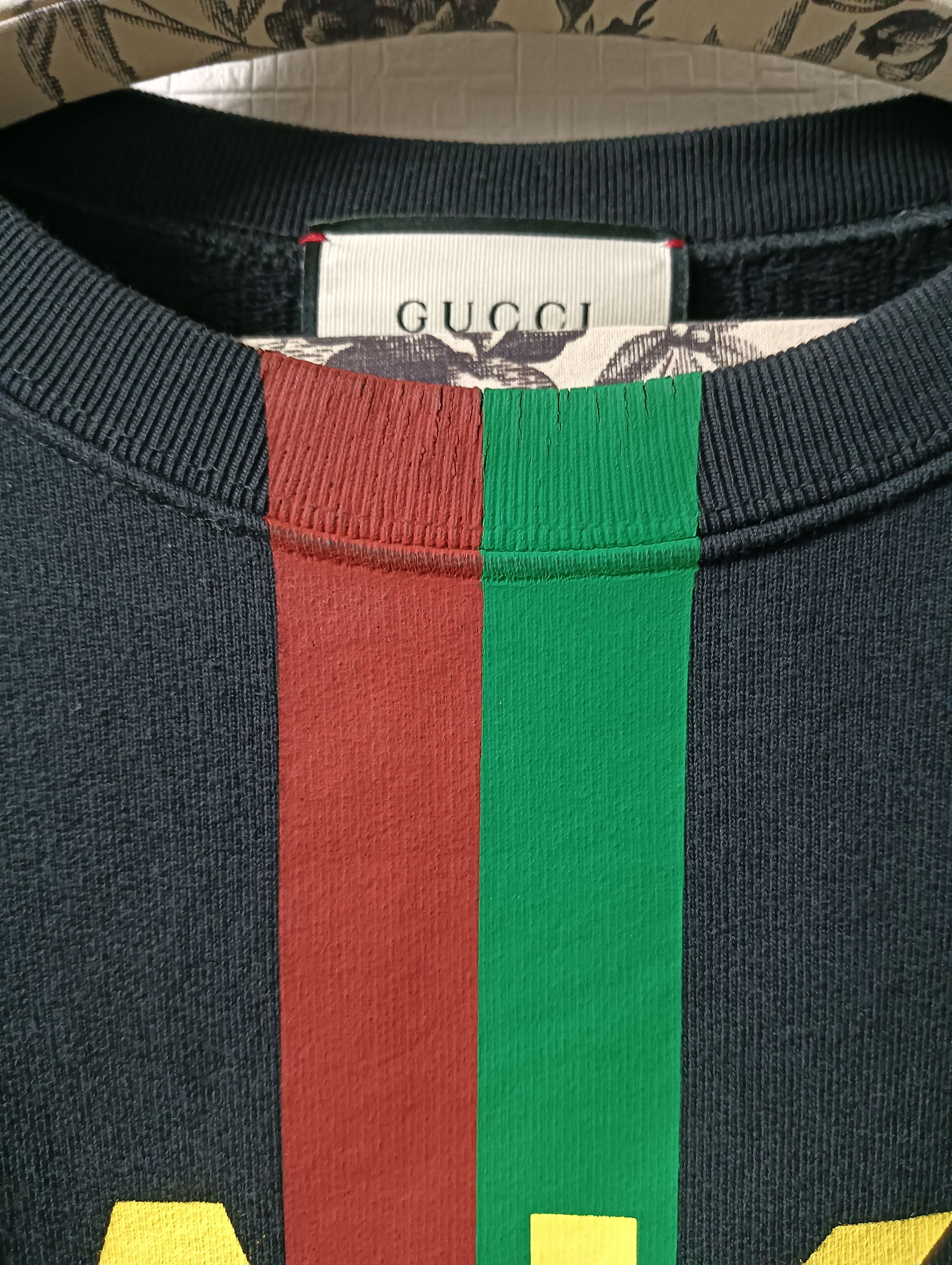 Gucci 'Not Fake' Sweatshirt Size US M / EU 48-50 / 2 - 3 Thumbnail