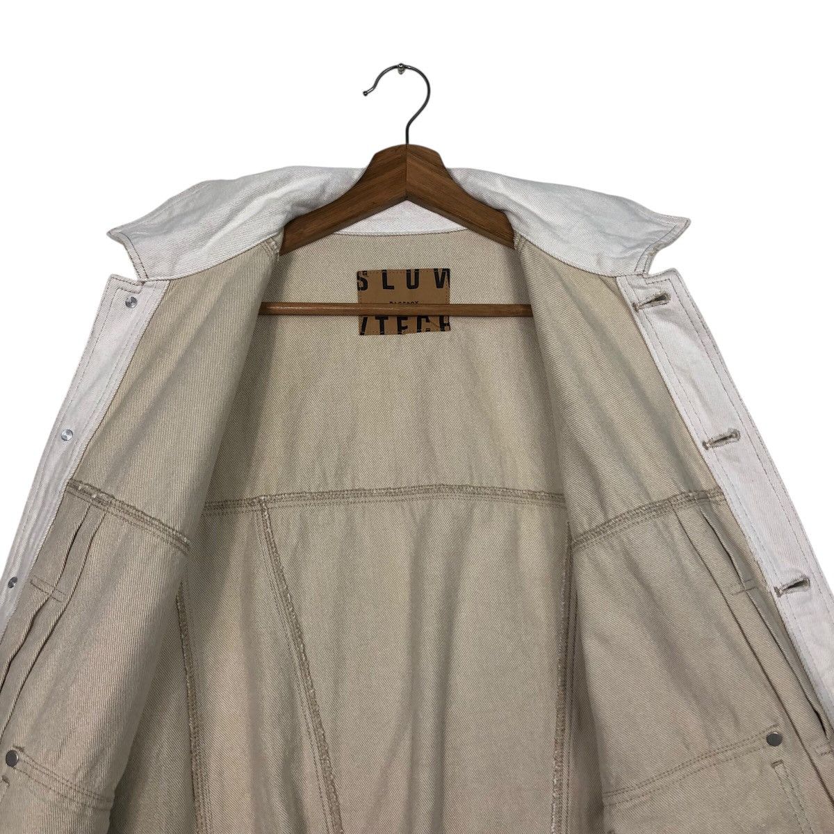 Issey Miyake 📌Vintage Denim Chore Jacket Pageboy Patchwork Design Size US M / EU 48-50 / 2 - 16 Thumbnail
