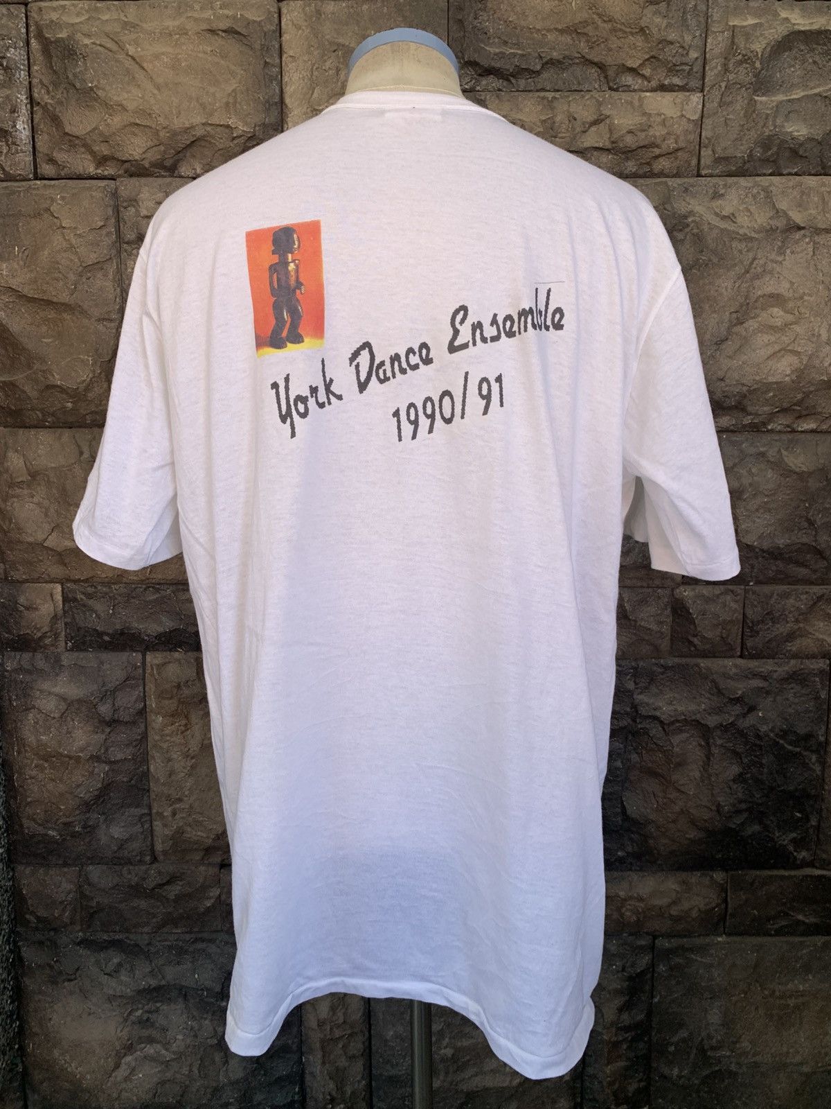 Vintage Vintage 90s York Dance Ensemble 1990/91 T Shirt Size US XL / EU 56 / 4 - 5 Thumbnail