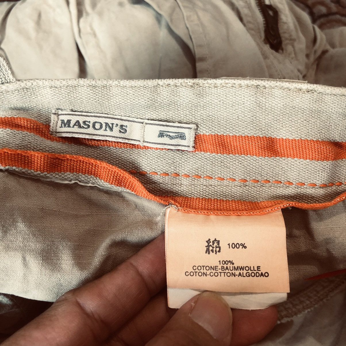 Mason's Rare masons tactical cargo pants Size US 32 / EU 48 - 16 Thumbnail