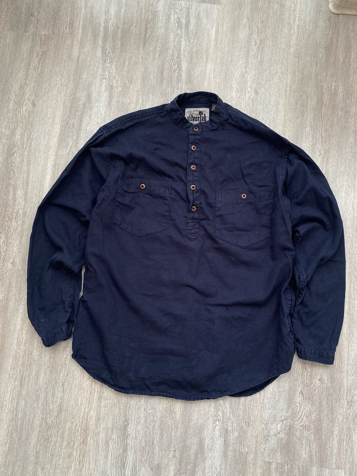 Levi's Vintage Silver Tab Levis Plaid Button Up Shirt Rare 90s Size US S / EU 44-46 / 1 - 2 Thumbnail