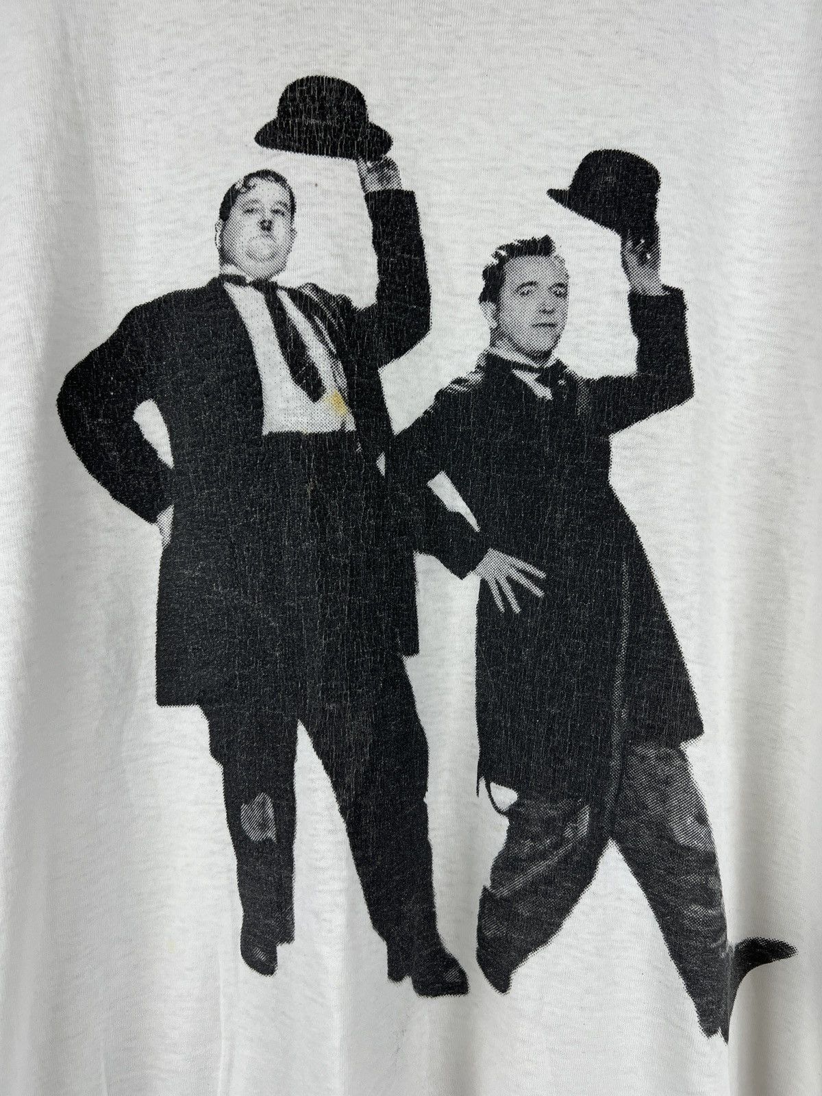 Vintage 💥RARE💥 Vintage Charlie Chaplin early 90s single stitch tee Size US XL / EU 56 / 4 - 2 Thumbnail