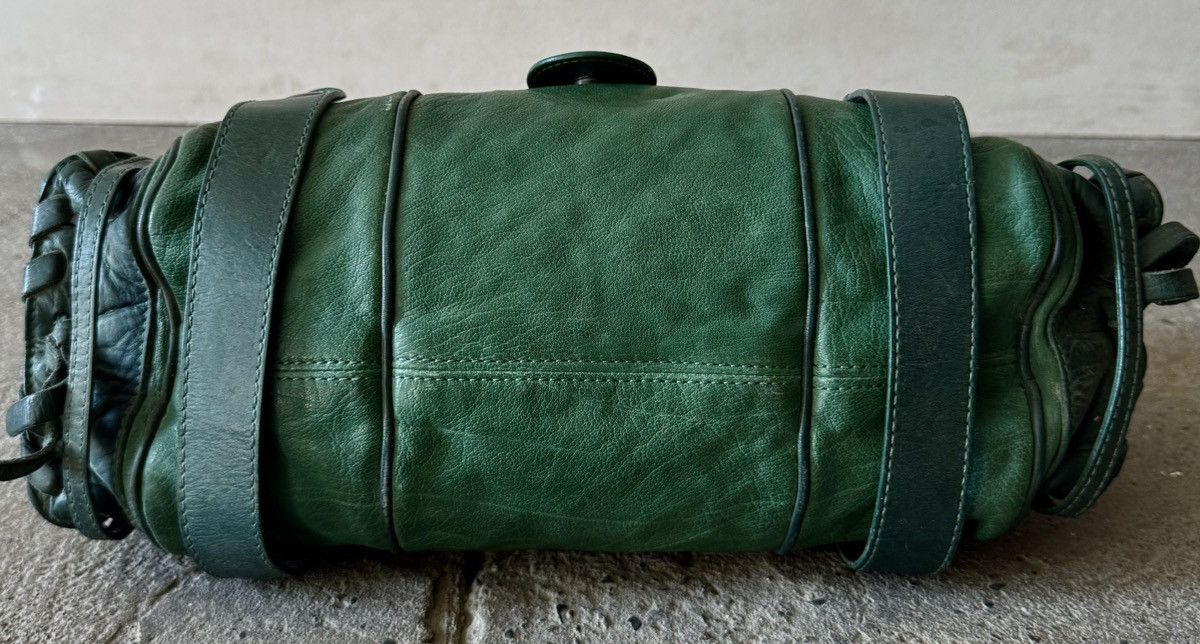 Chloe Chloe - 2000’s - Phoebe Philo - Green Leather Silverado Bag Size ONE SIZE - 11 Thumbnail