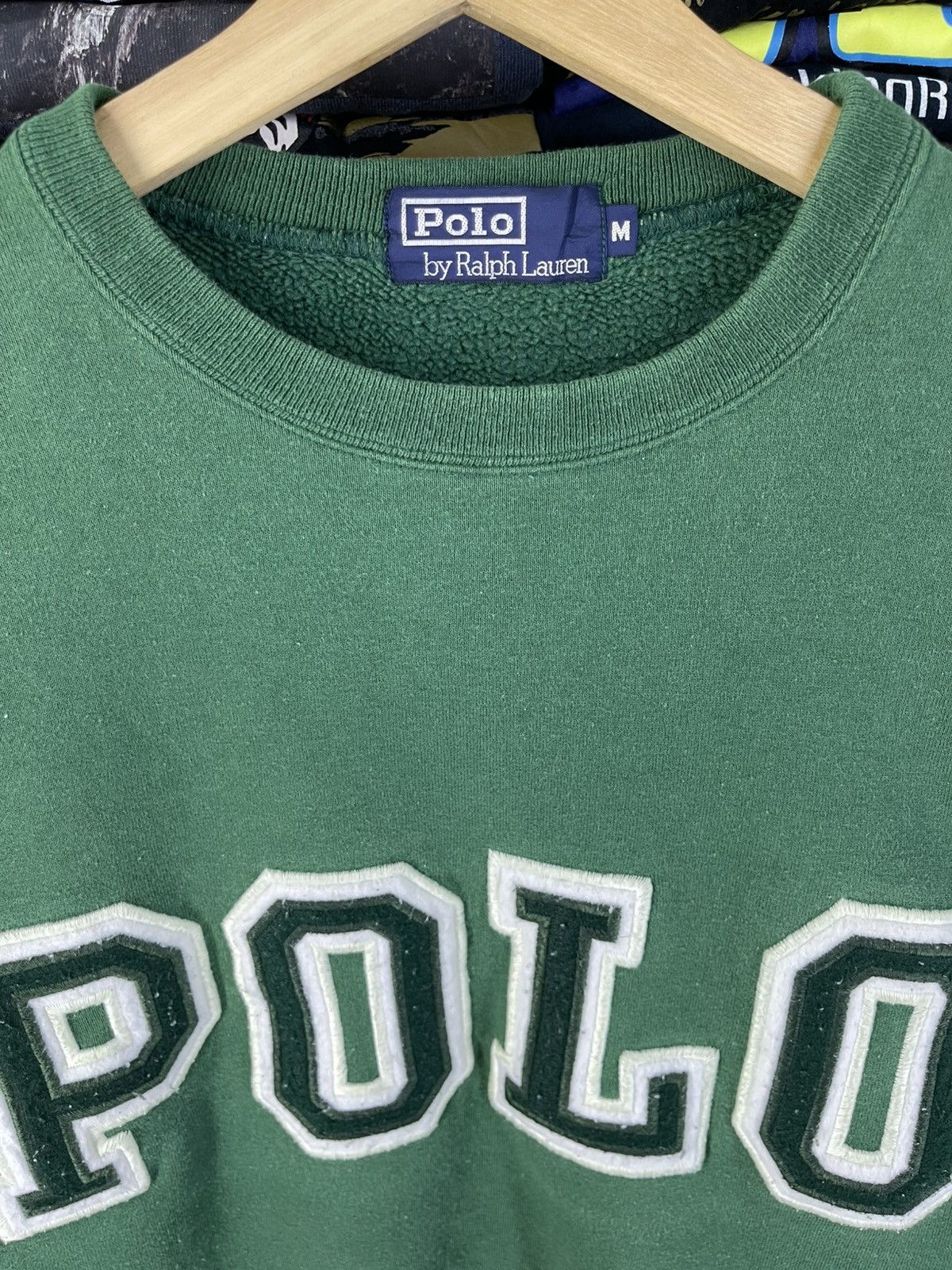 Polo Ralph Lauren Vintage Polo RL POLO Spellout Logo Embroidered Sweatshirt Size US M / EU 48-50 / 2 - 9 Thumbnail