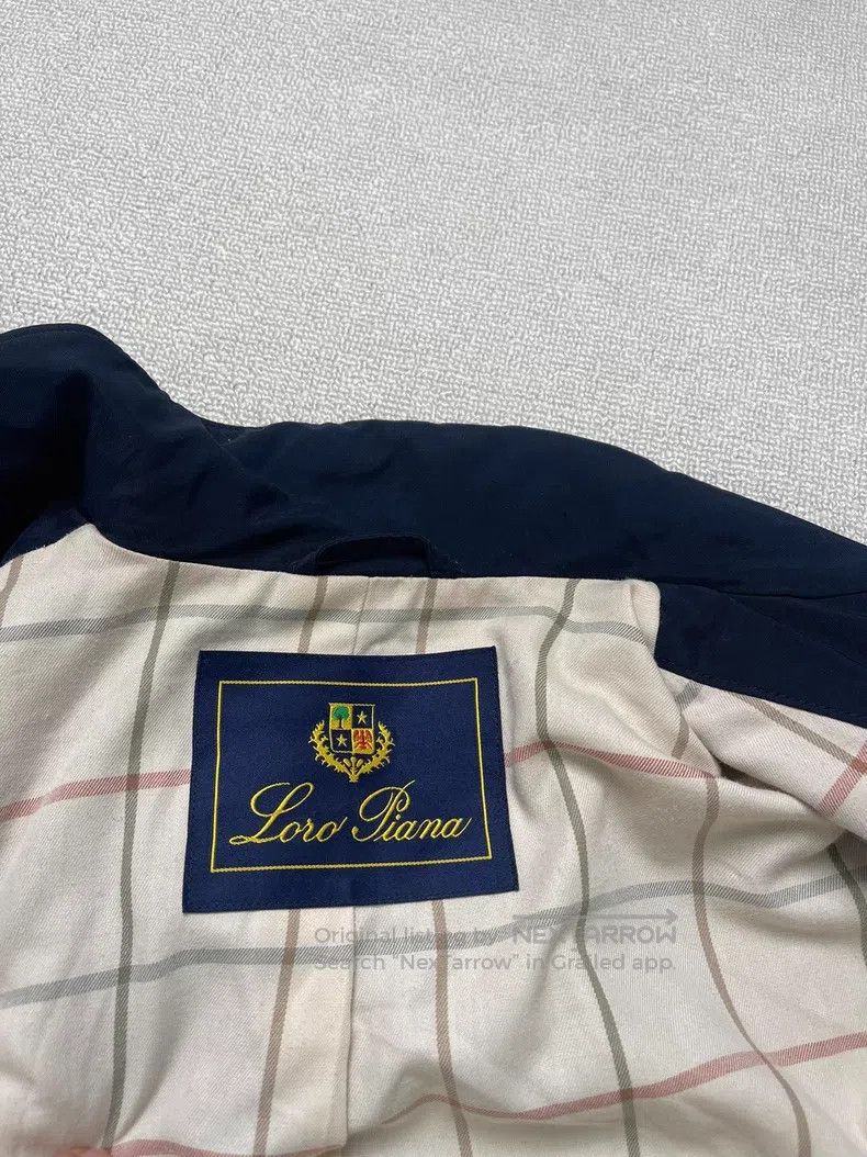 Loro Piana Loro Piana Solid Color Zip-Up Long Sleeve Jacket Size L / US 10 / IT 46 - 2 Thumbnail