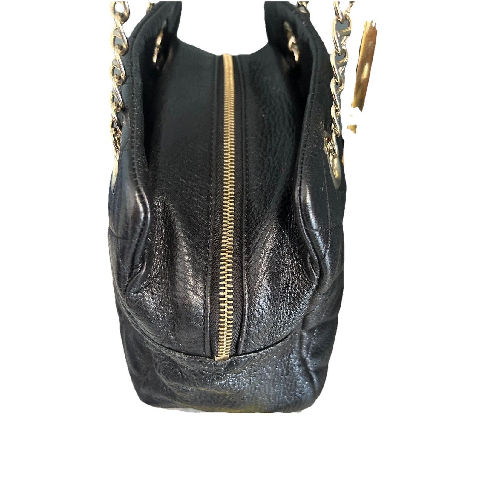 Kate Spade Kate Spade Black Metallic Quilted Leather Shimmer Bag Size ONE SIZE - 12 Thumbnail