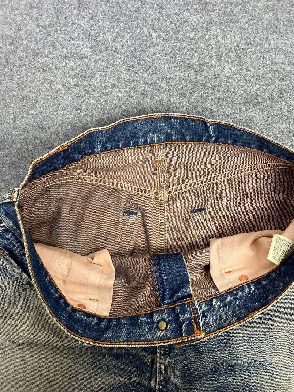 Levi's vintage levis 502 rusty distressed denim nice design Size US 36 / EU 52 - 14 Thumbnail