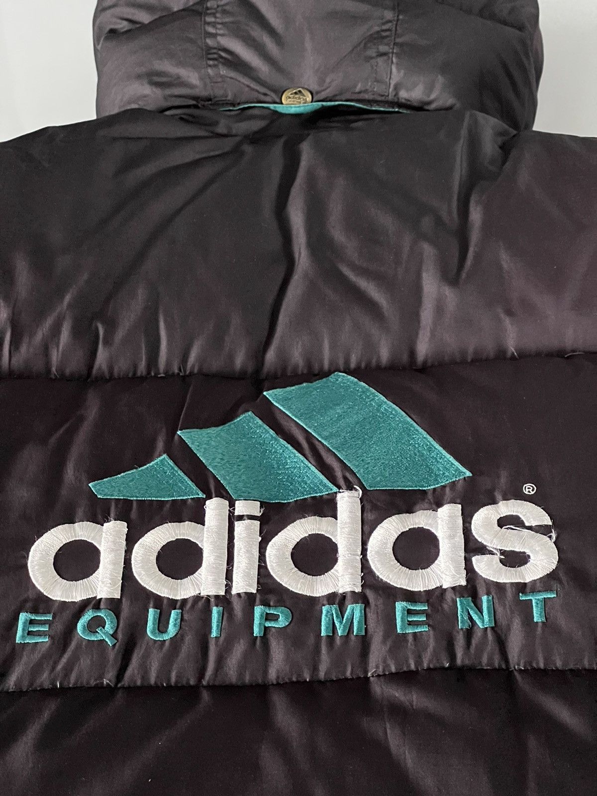 Adidas Vintage 90s Adidas Equipment down puffer jacket mens size M Size US M / EU 48-50 / 2 - 9 Thumbnail