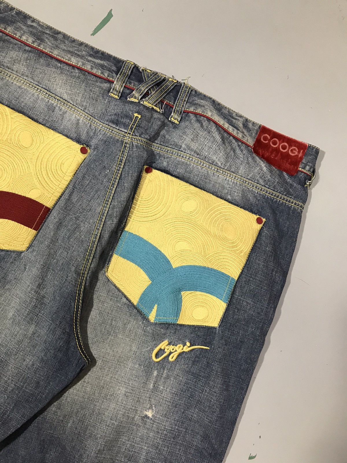Coogi Vintage Coogi embroidered jort 46x23 Size US 44 / EU 60 - 11 Thumbnail