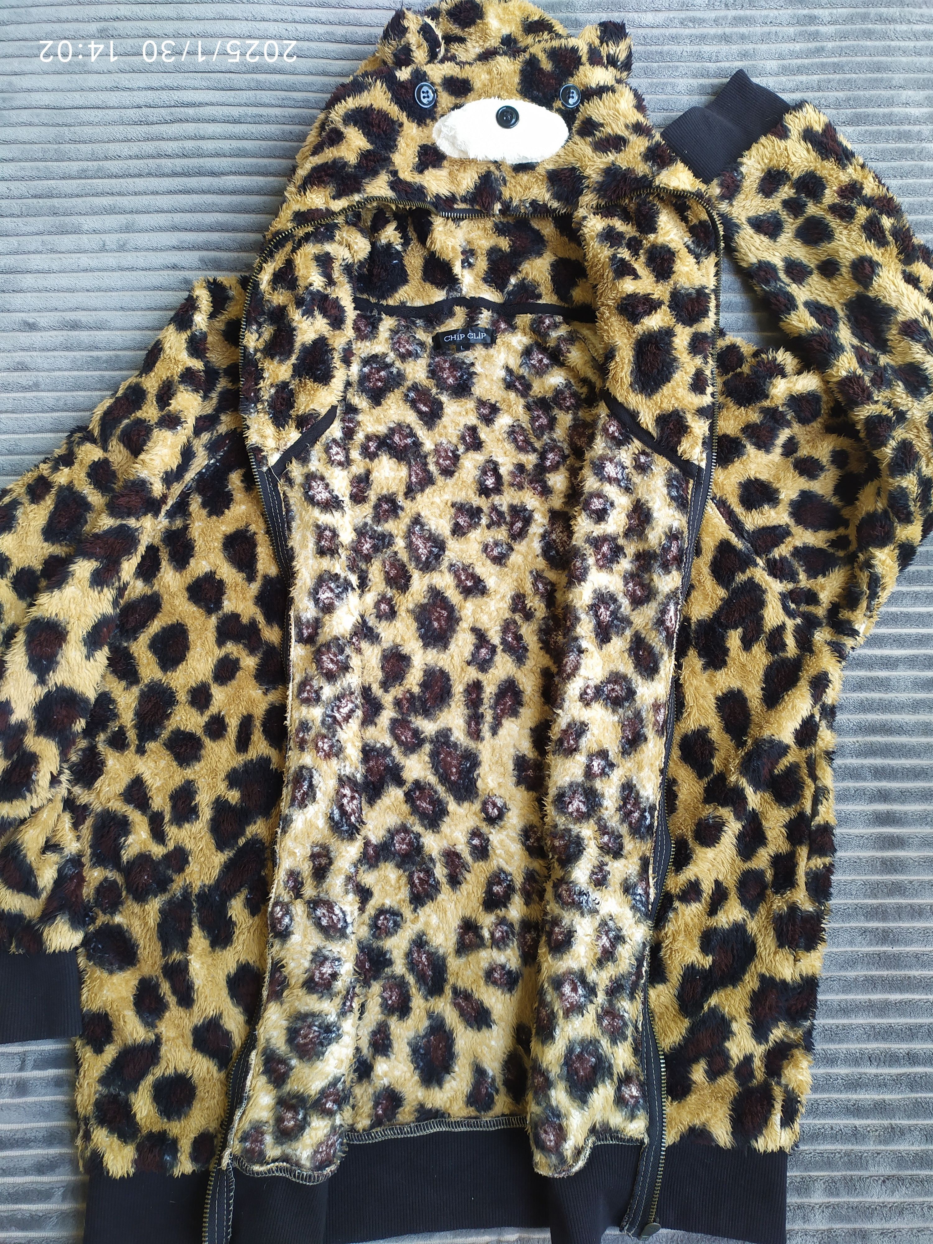 If Six Was Nine × Japanese Brand × Le Grande Bleu (L.G.B.) Japanese Chip Clip Charm Be Lucky Leopard hoodie Size US L / EU 52-54 / 3 - 5 Thumbnail