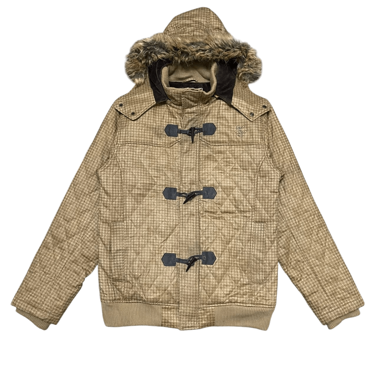 Karl Kani Vintage Karl Kani Brooklyn Quilted Puffer Fur Jacket Size US L / EU 52-54 / 3 - 1 Thumbnail