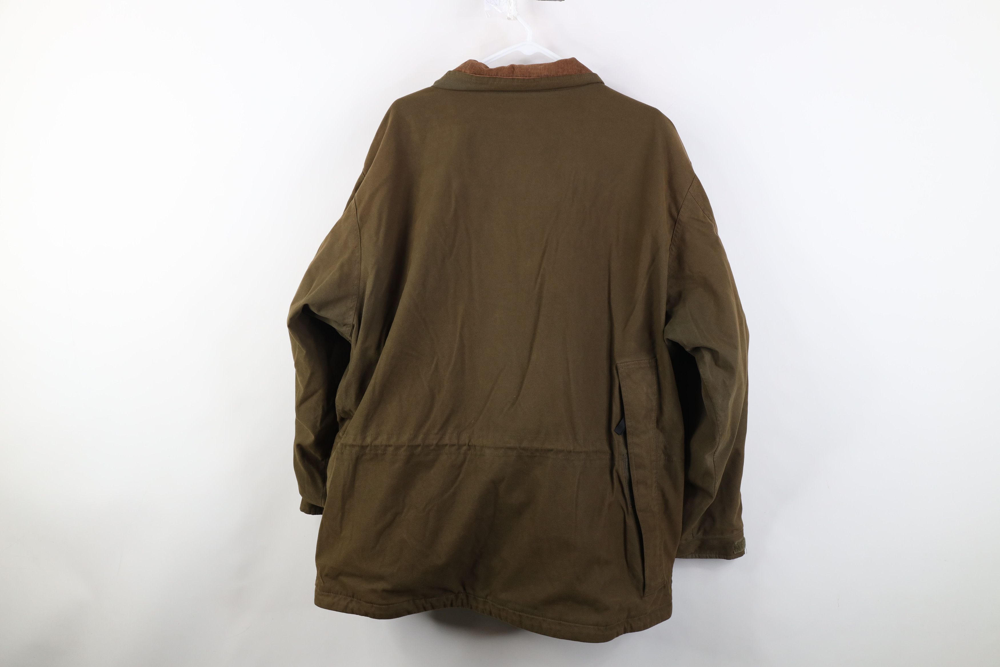Cabelas Vintage 90s Cabelas Hunting Parka Jacket Coat Breen Size US XL / EU 56 / 4 - 15 Thumbnail