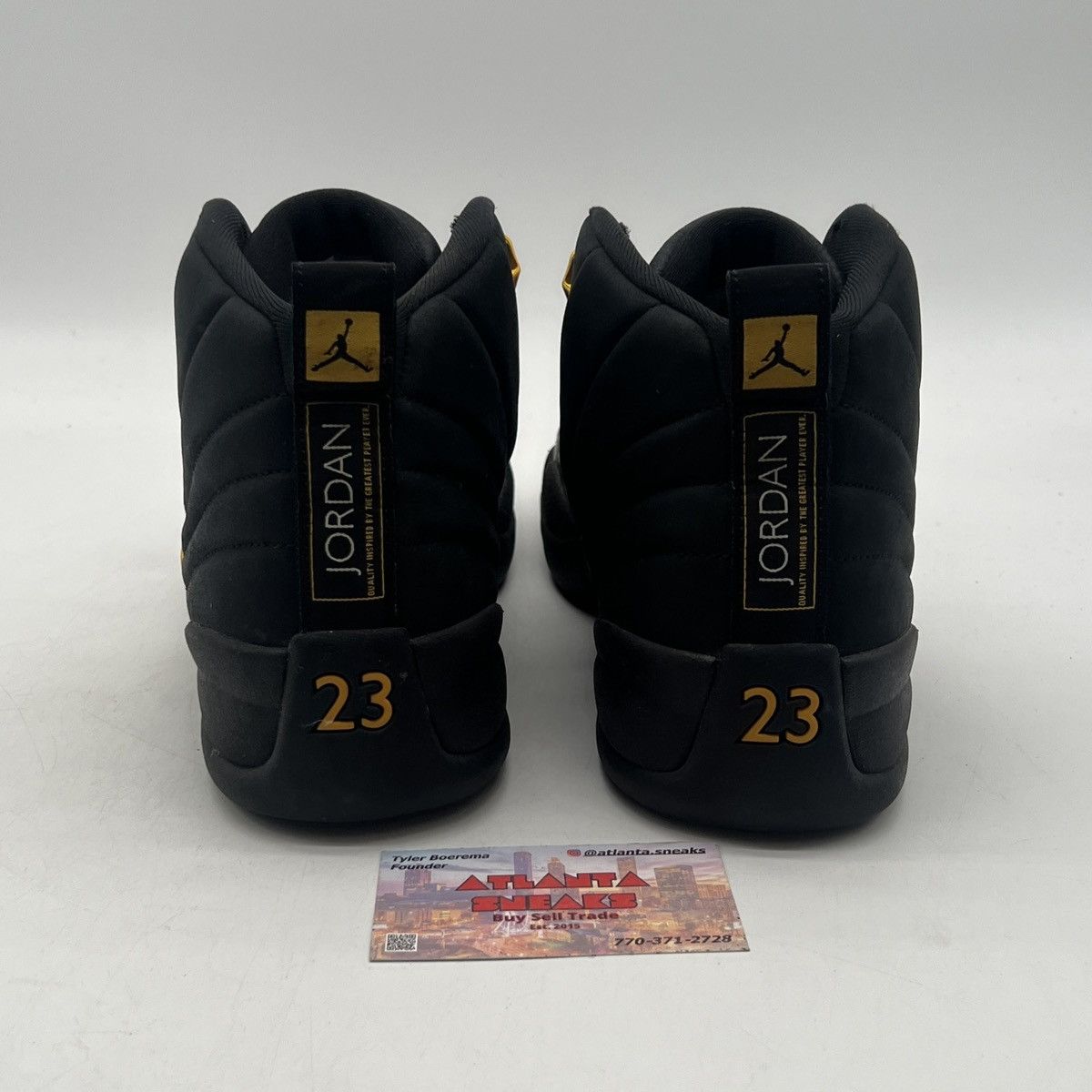 Jordan Brand Air Jordan 12 black taxi Size US 11 / EU 44 - 3 Thumbnail