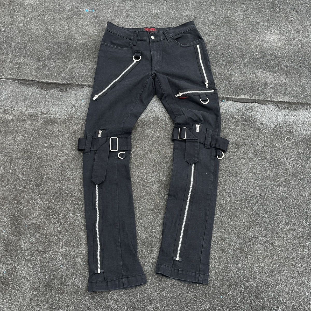 image of Tripp Nyc Bondage Pants (Unisex) in Black, Men's (Size 30)