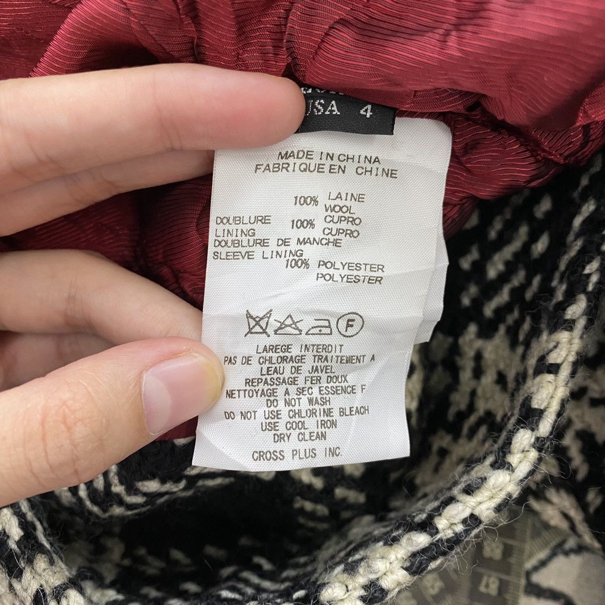 ATSURO TAYAMA × Japanese Brand ATSURO TAYAMA Japanese Designer Check Tartan Wool Long Coat Size S / US 4 / IT 40 - 7 Thumbnail