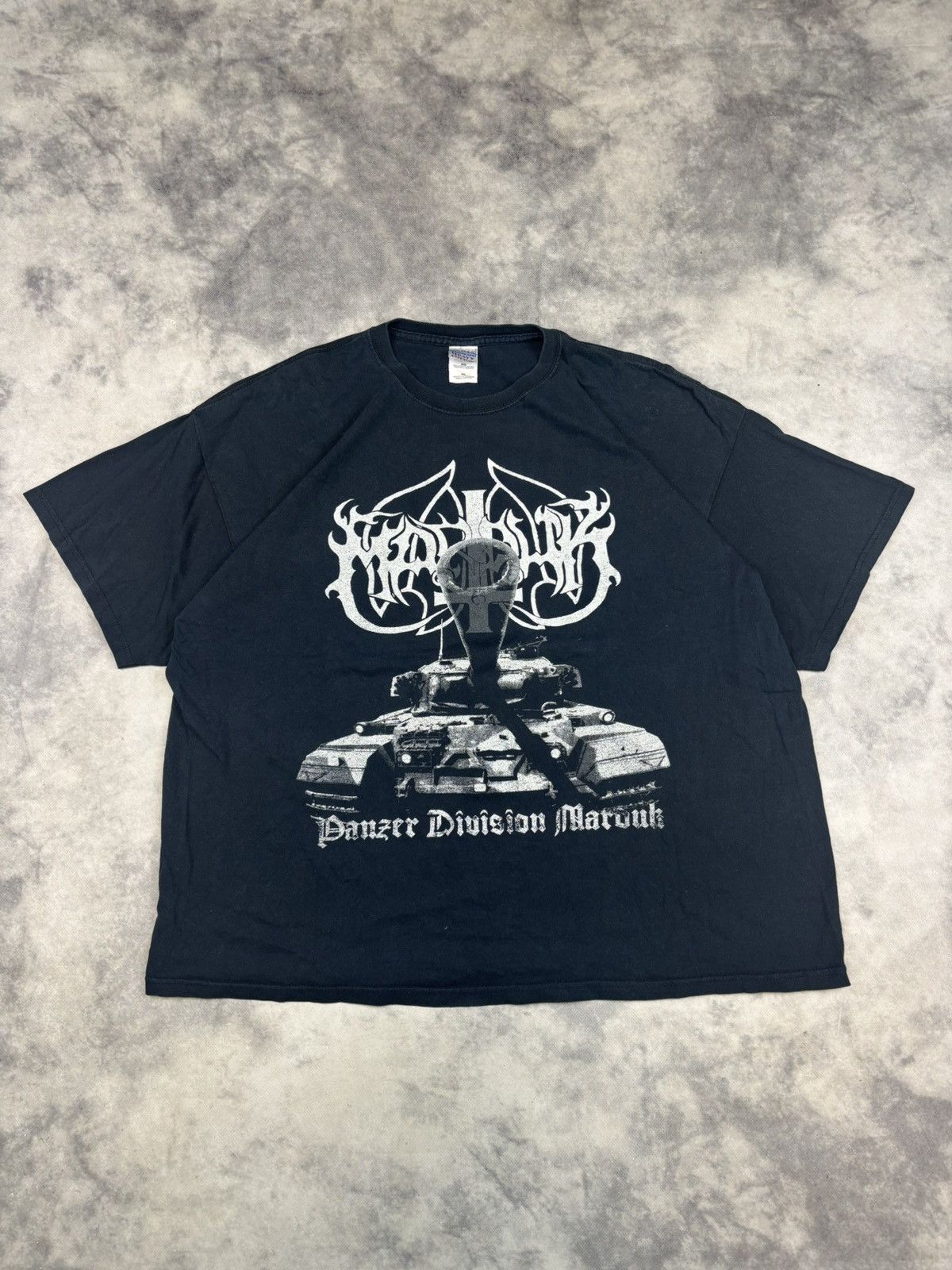 Band Tees × Vintage Vintage Marduk Panzer Division Band Rock Metal 90s 1999 RARE Size US XXL / EU 58 / 5 - 1 Thumbnail