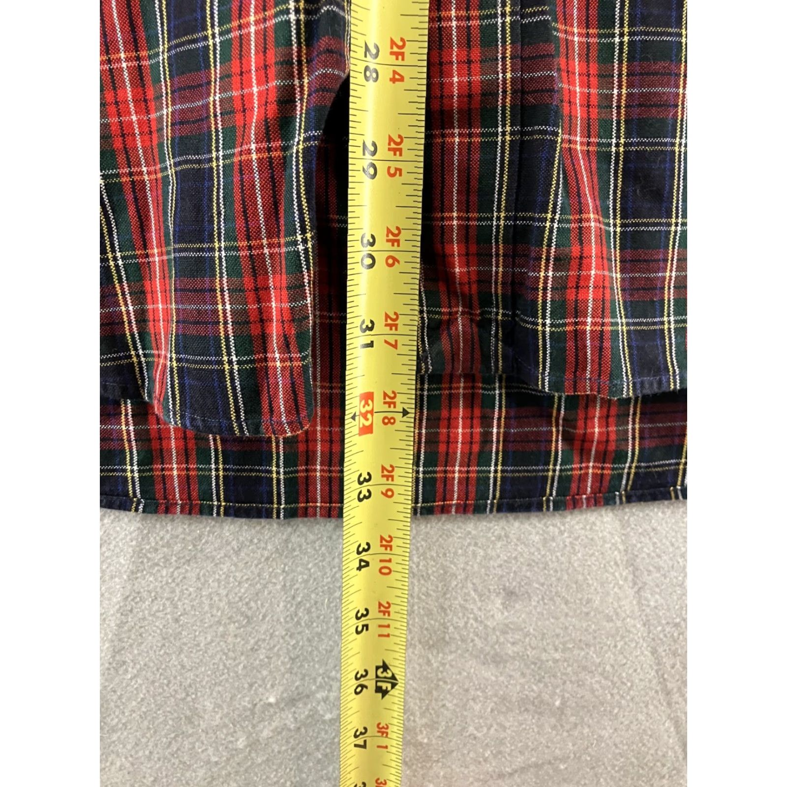 Ralph Lauren Ralph Lauren Blaire Button-Down Shirt Men L Red Plaid Long Sleeve Casual Business Preppy Size US L / EU 52-54 / 3 - 4 Thumbnail