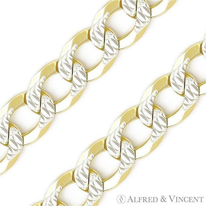 Other Cuban / Curb Link D-Cut Pave Italian Chain Anklet Size ONE SIZE - 2 Thumbnail