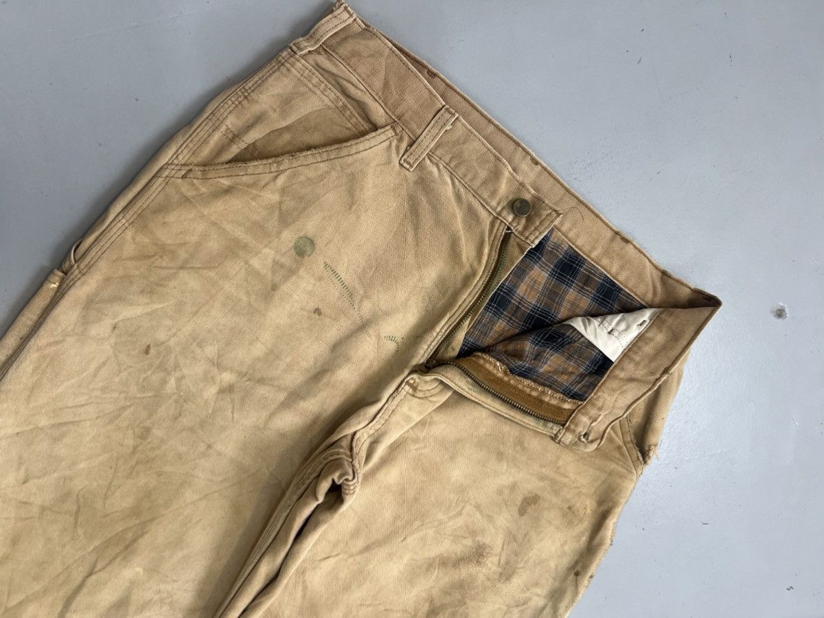 Carhartt Vintage Carhartt B111 BRN blanket line carpenter denim Size US 34 / EU 50 - 11 Thumbnail