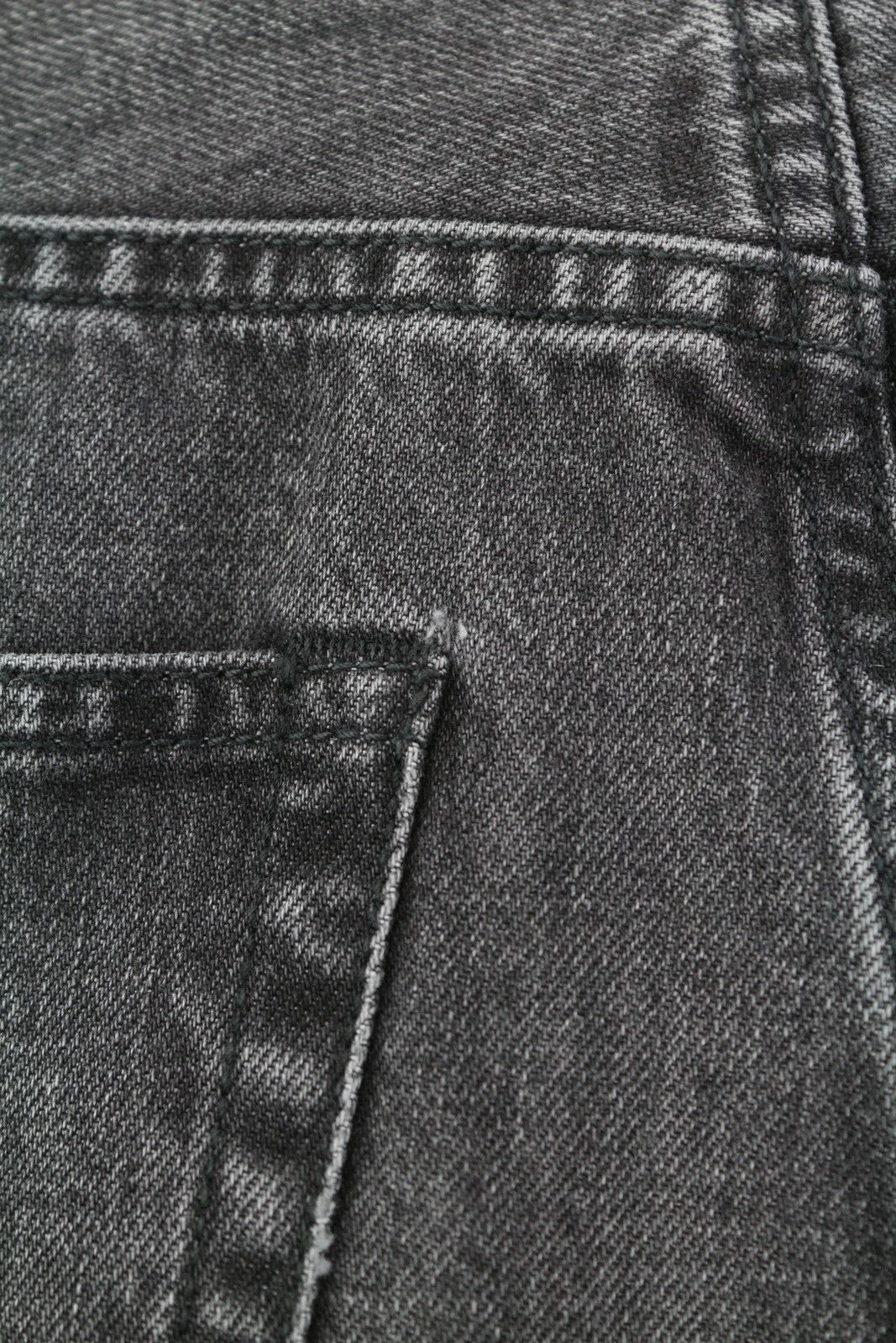 R13 BOYFRIEND 27 Wilson Black Whiskers Faded PS25 86677 Size 27" / US 4 / IT 40 - 10 Thumbnail