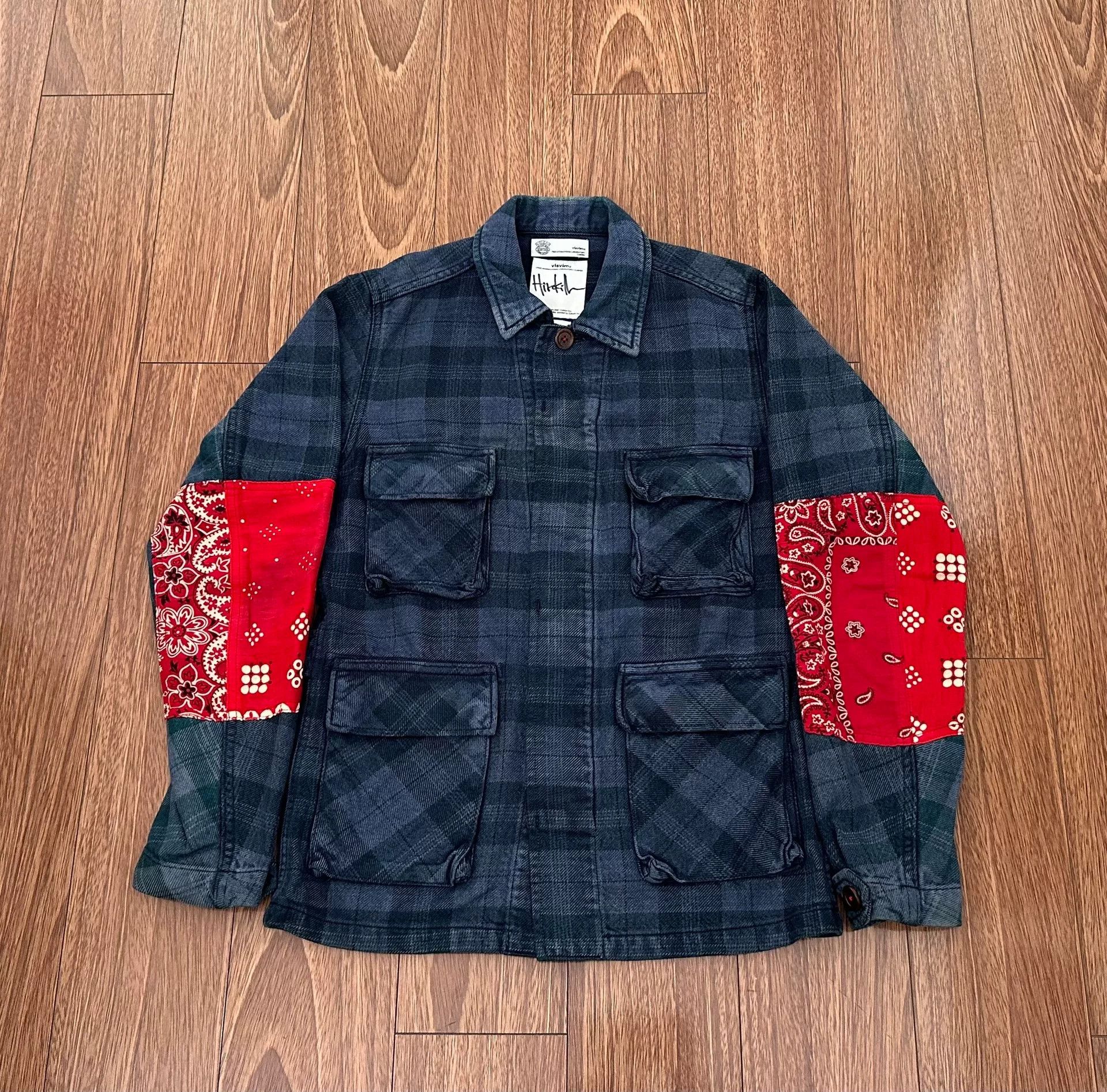 Visvim visvim kilgore jacket bandana red sleeves Size US M / EU 48-50 / 2 - 1 Thumbnail