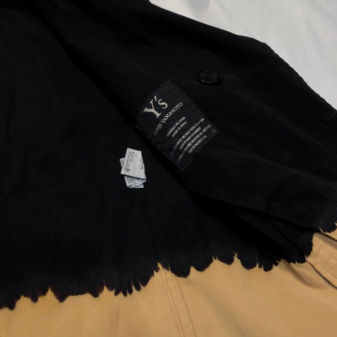 Yohji Yamamoto YohjiYamamoto 03AW Discharge Print Jacket Earth Yellow Size L / US 10 / IT 46 - 7 Thumbnail