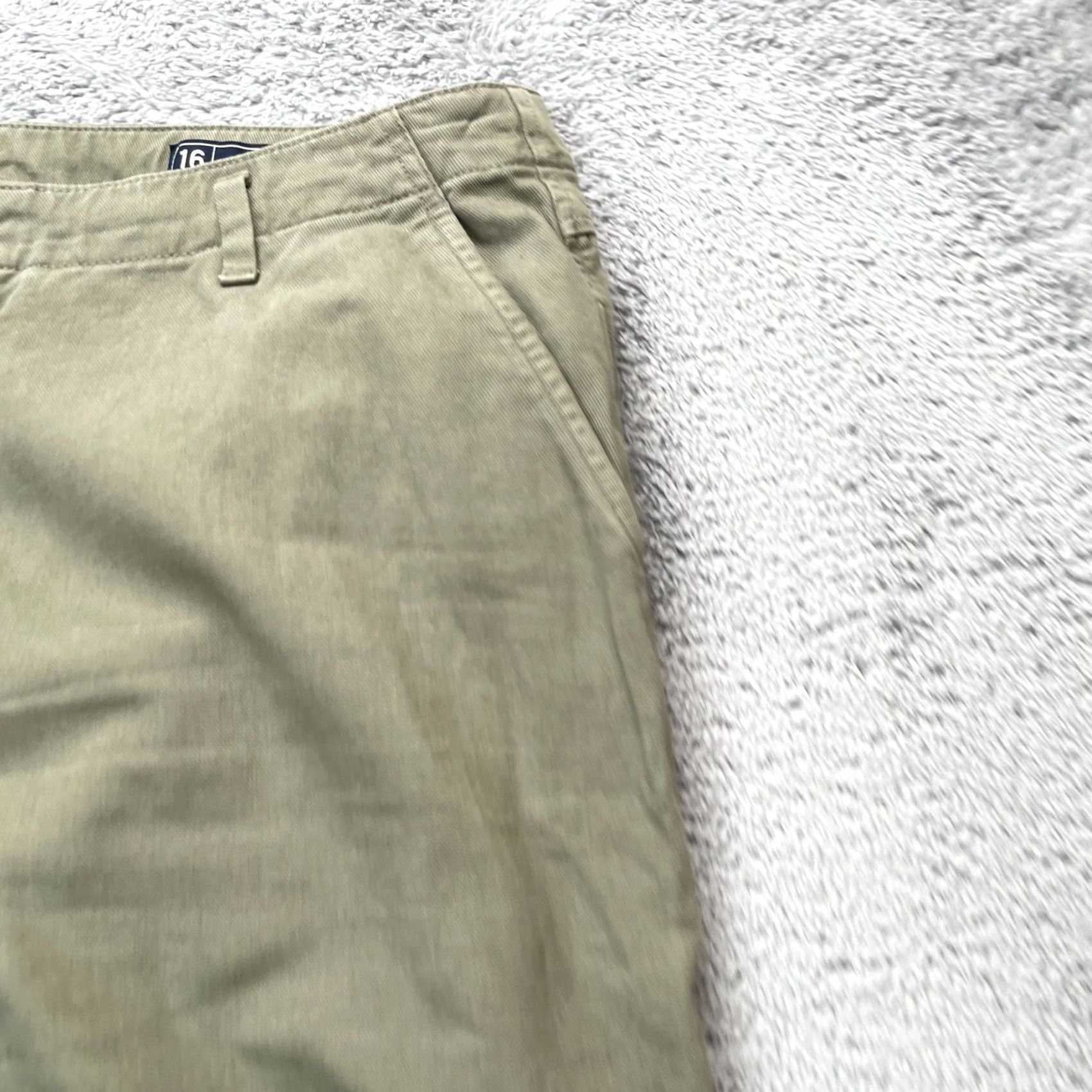 Gap Gap Pants Womens Green Khakis Cotton Wide Leg Golf Tennis Resort Wear 16 Size 38" / US 16 / IT 52 - 3 Thumbnail