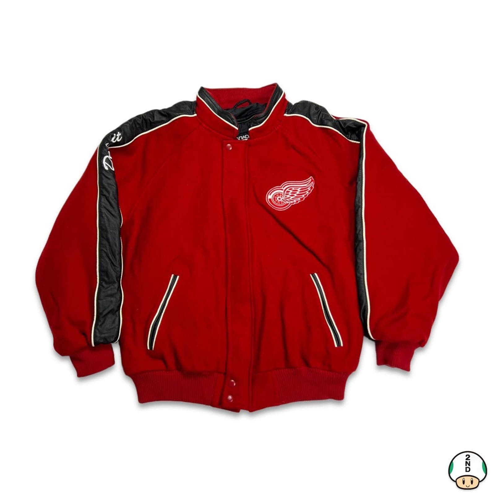 Image of 90's Detroit Red Wings Nhl Jacket, Men's (Size XL)