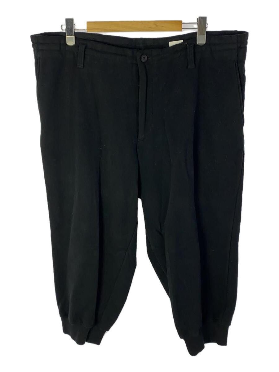 yohji yamamoto POUR HOMME 21AW cotton pants black HX-T10-074