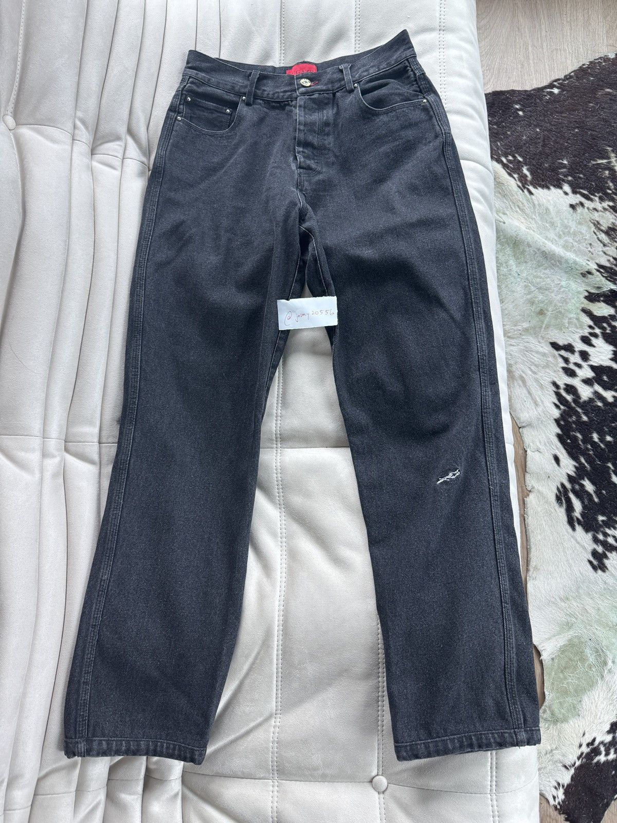 Fugazi Fugazi Triple Stitch Denim Washed Black Size US 30 / EU 46 - 1 Thumbnail