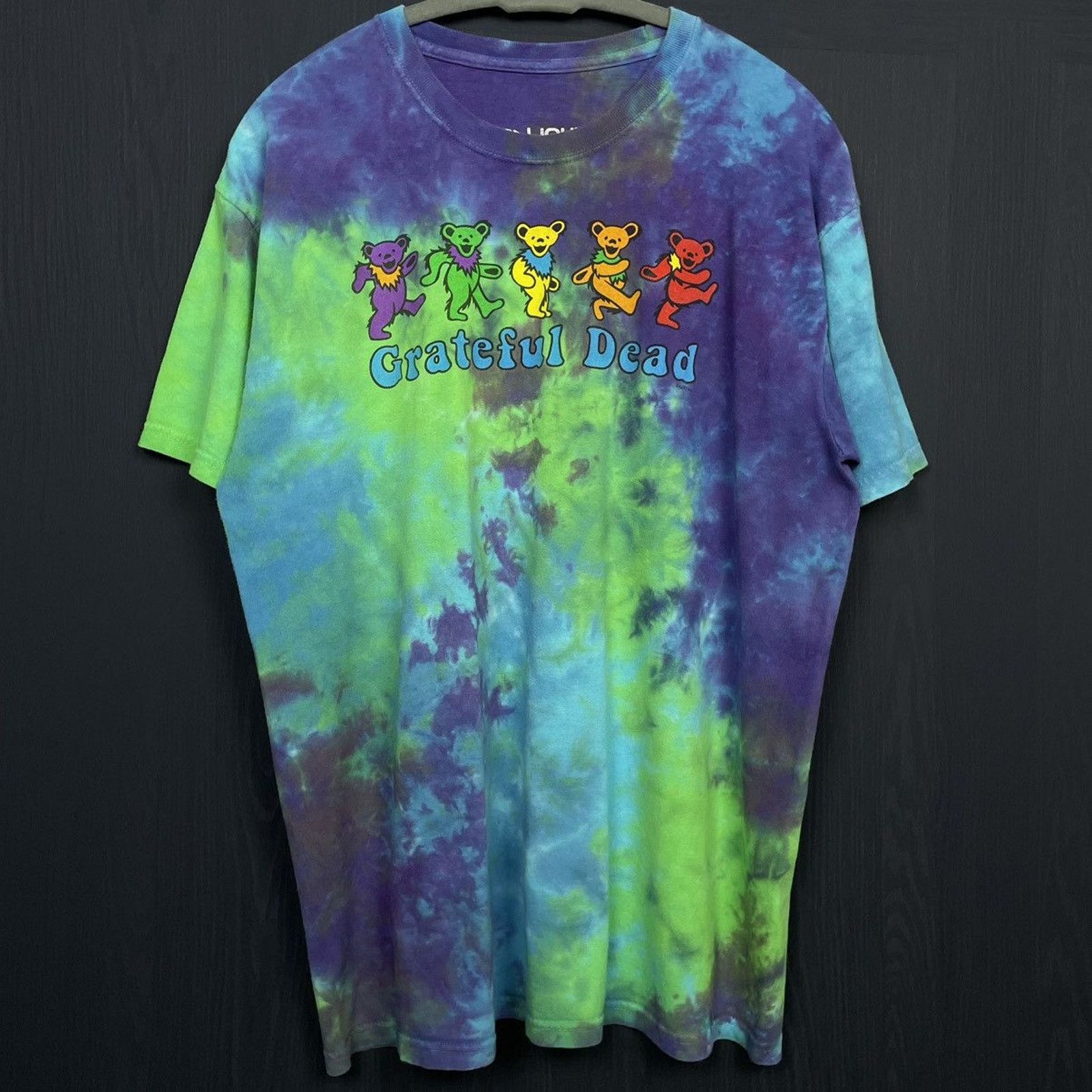 Harley Davidson × Japanese Brand × Vintage 💧LIQUID BLUE Grateful Dead Tie Dye T Size US L / EU 52-54 / 3 - 1 Thumbnail