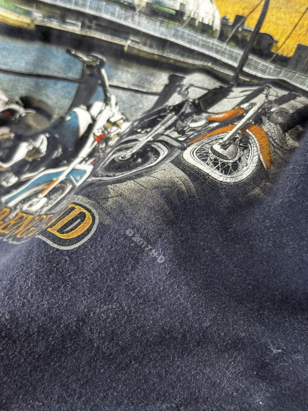 Vintage Vintage Harley Davidson Graphic Tee Size US XL / EU 56 / 4 - 10 Thumbnail