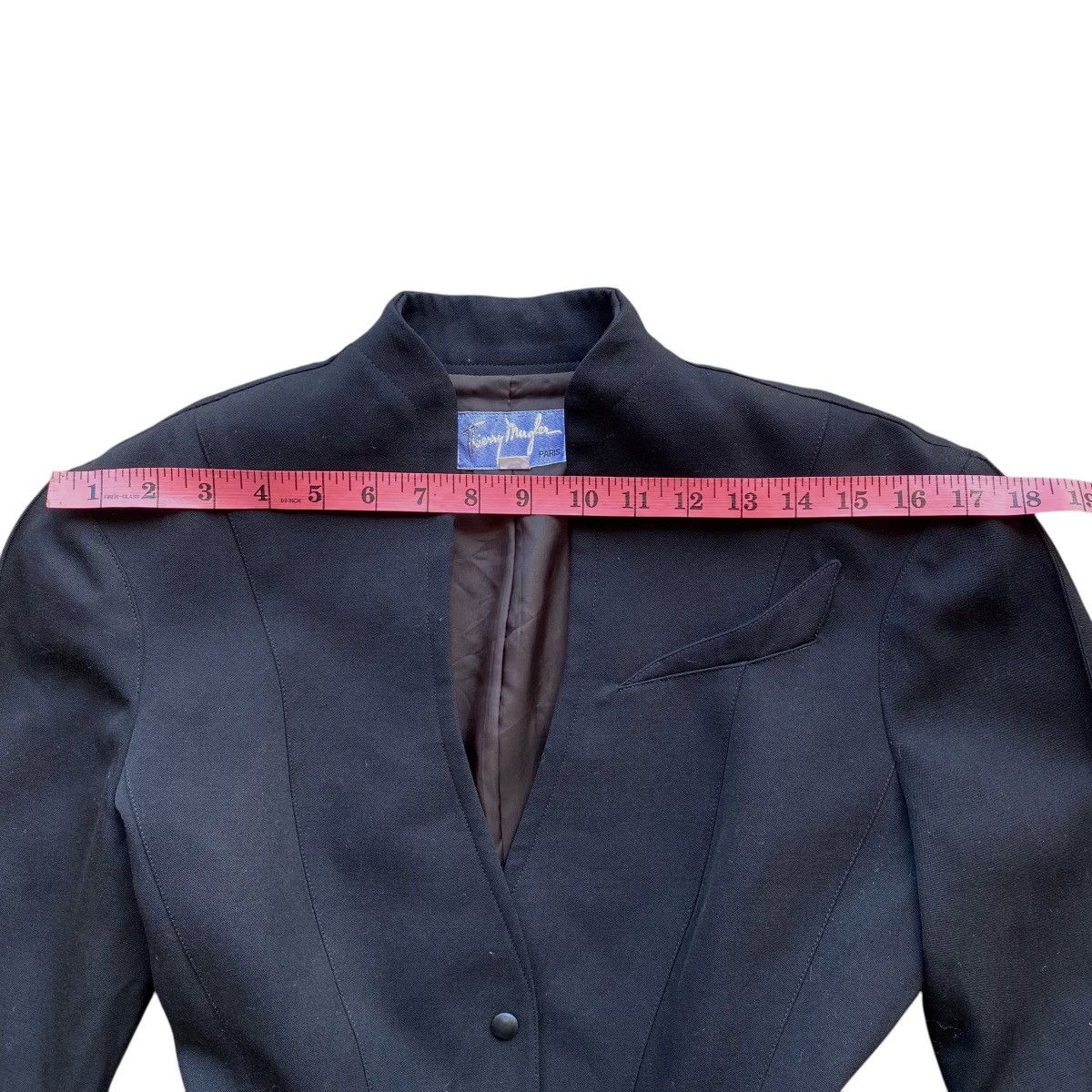 Thierry Mugler × Vintage 🔥90s THIERRY MUGLER FW SCULPTURAL DRAMATIC JACKET COAT Size S / US 4 / IT 40 - 10 Thumbnail