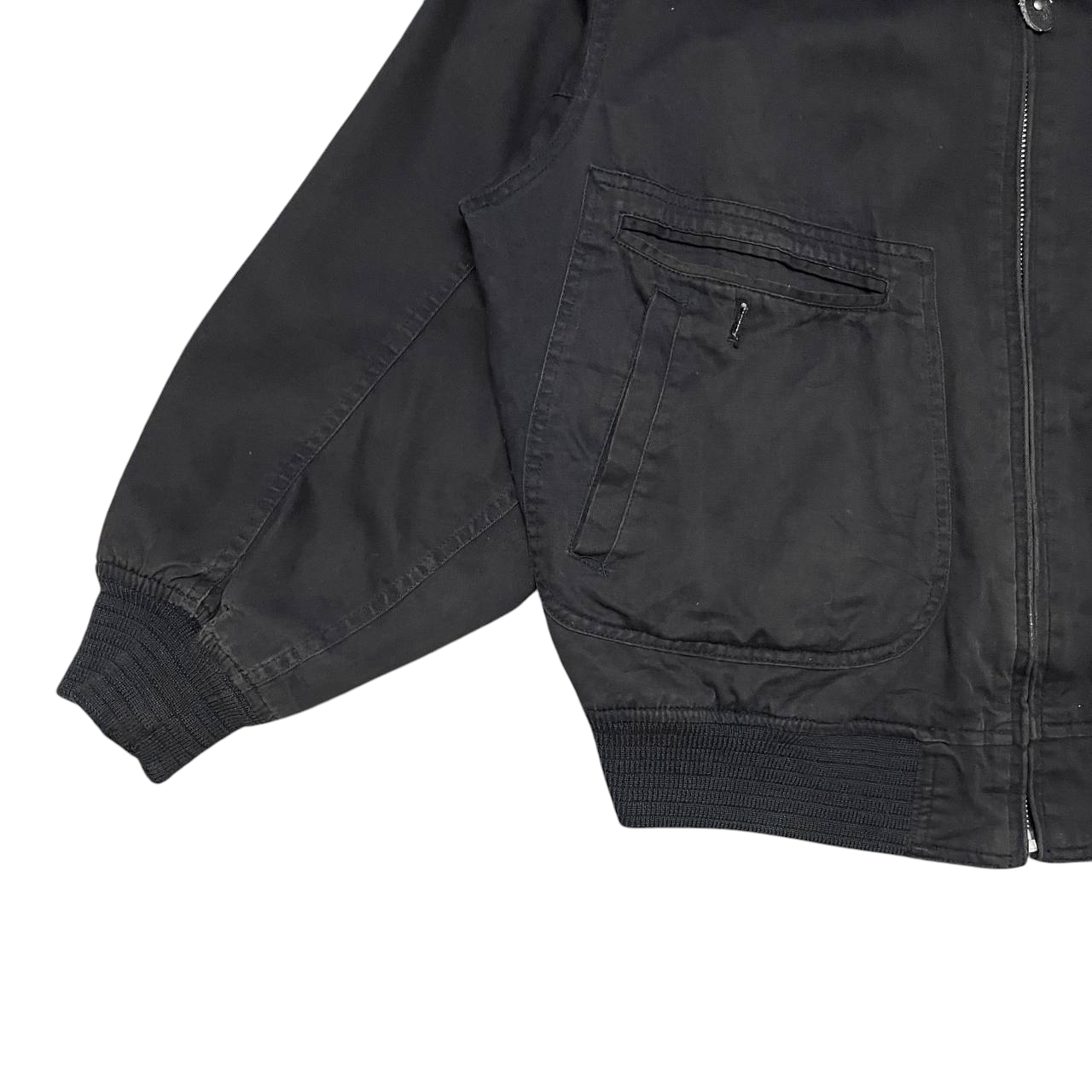 Japanese Brand Vintage Mike Birnies Metal Working Bomber Jacket Size US M / EU 48-50 / 2 - 3 Thumbnail