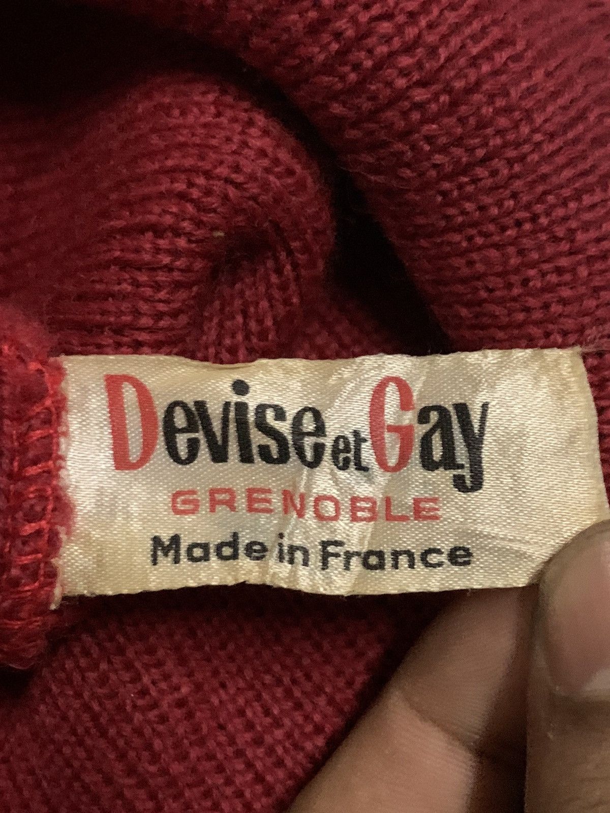 Designer × Vintage France🇫🇷 Devise Et Gay Grenoble Beanies Snowcap Vintage Size ONE SIZE - 10 Thumbnail