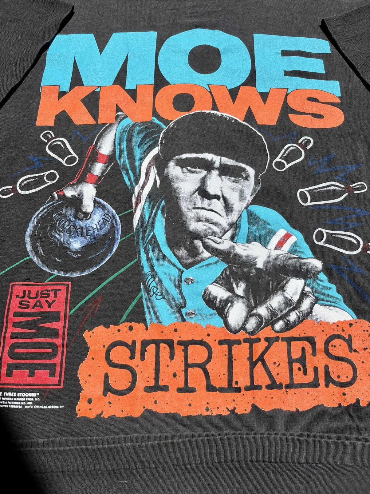 Vintage 1986 & 1991 Vintage Bundle The Three Stooges tees Size US L / EU 52-54 / 3 - 12 Thumbnail
