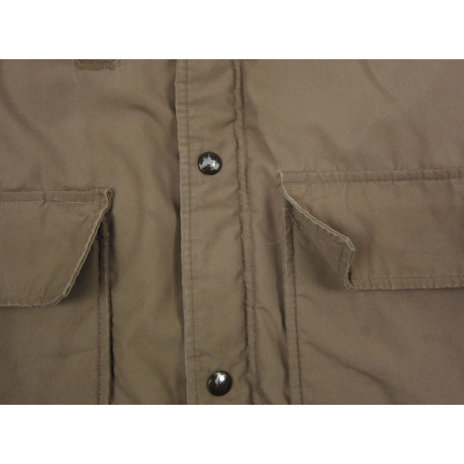Vintage VINTAGE Field & Stream Jacket Mens S Brown 80s Puffer Parka Zip Corduroy Size US S / EU 44-46 / 1 - 3 Thumbnail