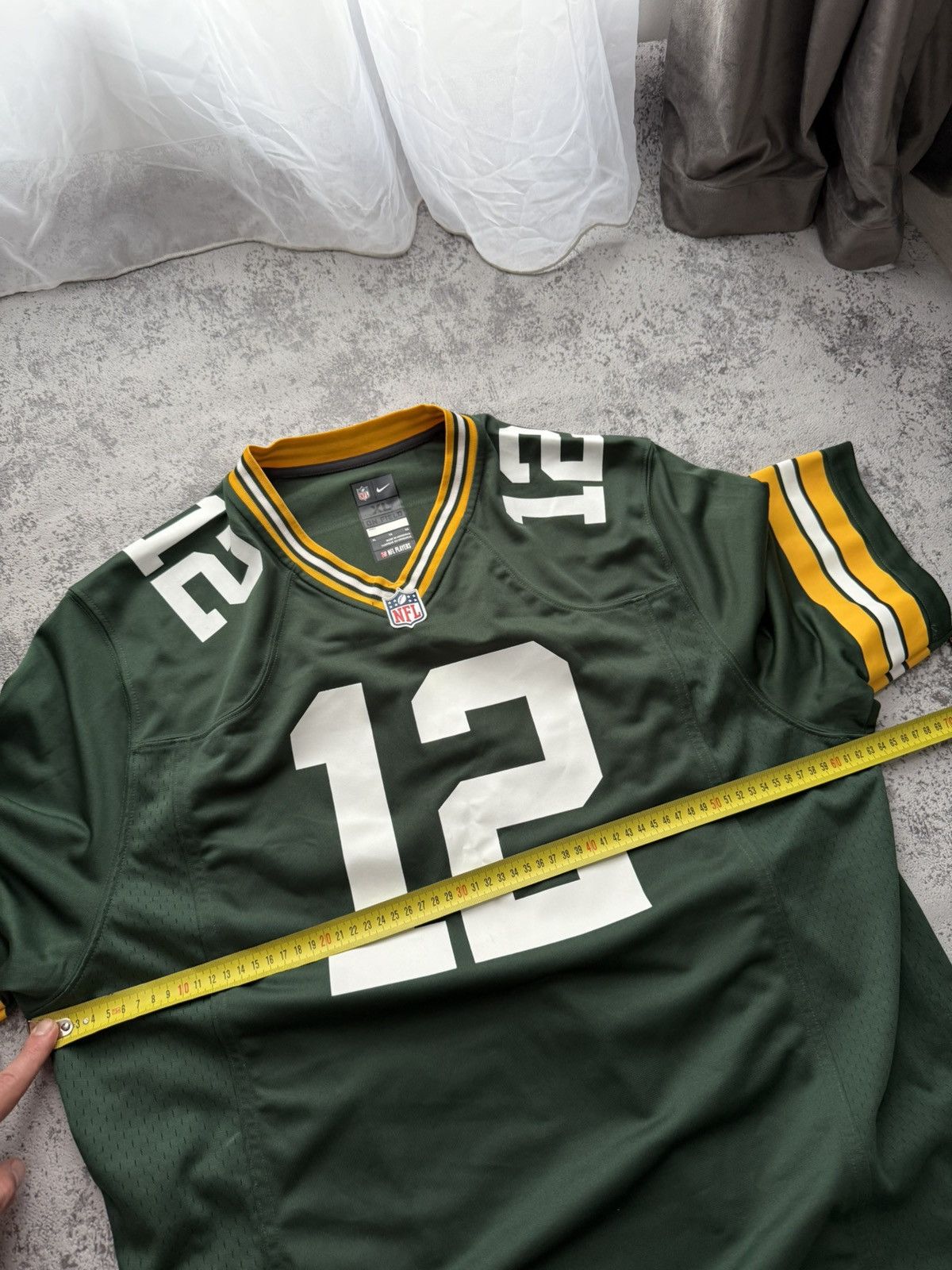 NFL Green Bay Packers 12 Aaron Rodgers Nike NFL Jersey Size US XL / EU 56 / 4 - 8 Thumbnail