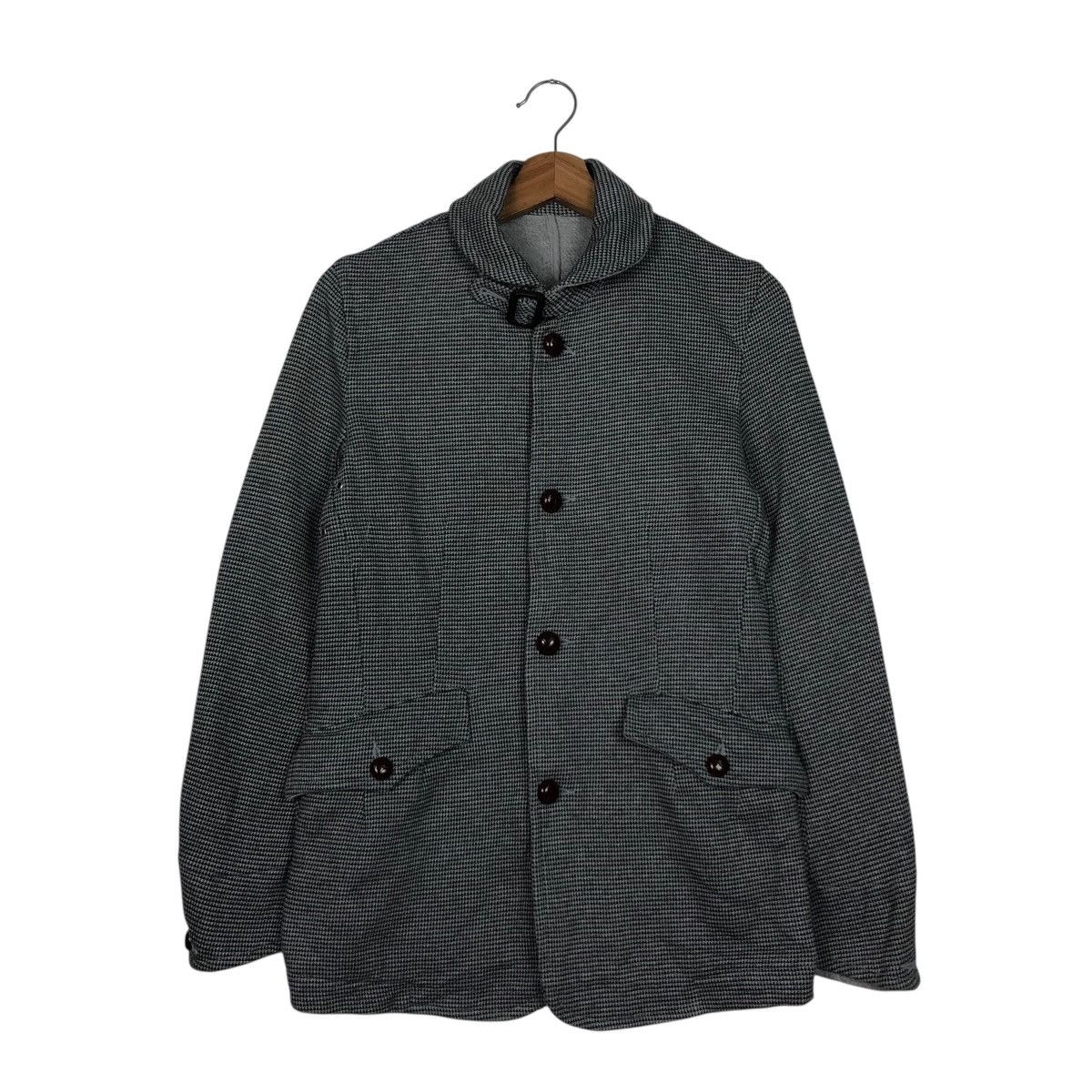 Issey Miyake 📌Vintage Button Chore Jacket Tartan Design Ships Japan Size US S / EU 44-46 / 1 - 2 Thumbnail