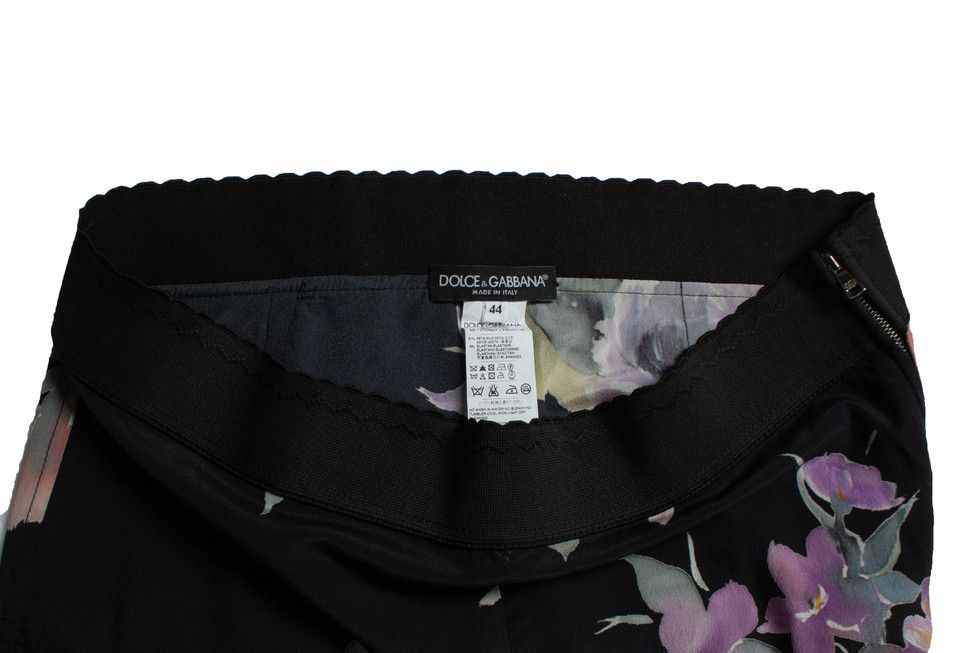 Dolce & Gabbana Dolce & Gabbana, floral pantalon Size 30" / US 8 / IT 44 - 5 Thumbnail