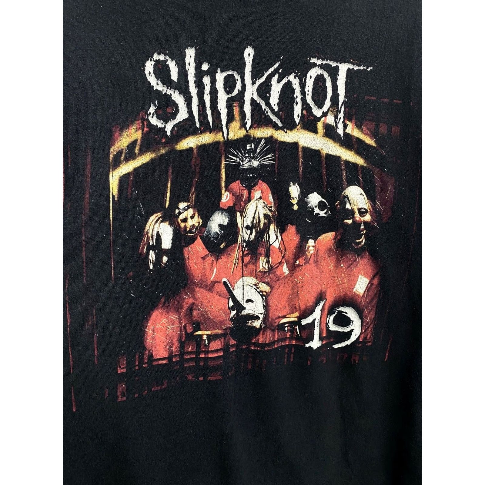 Gildan Vintage Slipknot Debut Album 1999-2018 Rock Band T-Shirt XL Black Mens Size XL Size US XL / EU 56 / 4 - 4 Thumbnail