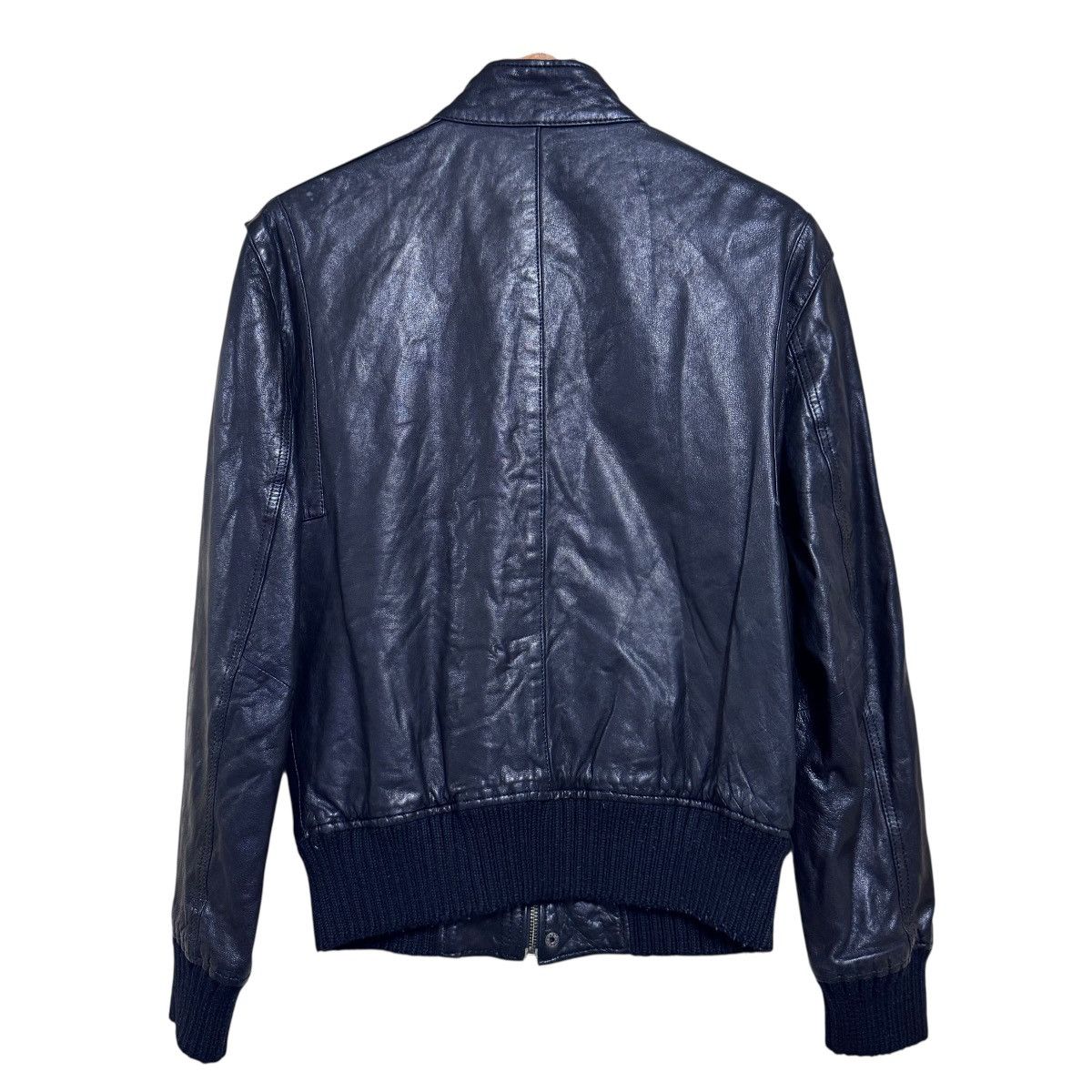 Dolce & Gabbana Vintage Dolce & Gabbana Black Leather Jacket Multipocket Size US M / EU 48-50 / 2 - 2 Thumbnail