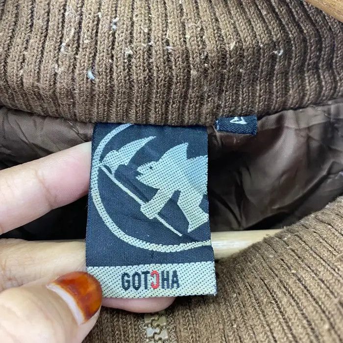 Gotcha Vtg GOTCHA SKATEBOARD SURFING Velvet Brown Jacket Size US M / EU 48-50 / 2 - 8 Thumbnail